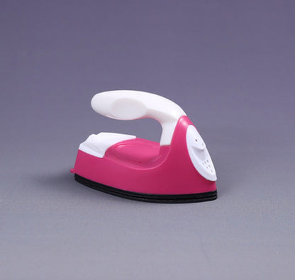 Mini Electric Iron Portable Travel Craft Clothing Sewing Pad Electric Protection Household Cover Iron Supplies
