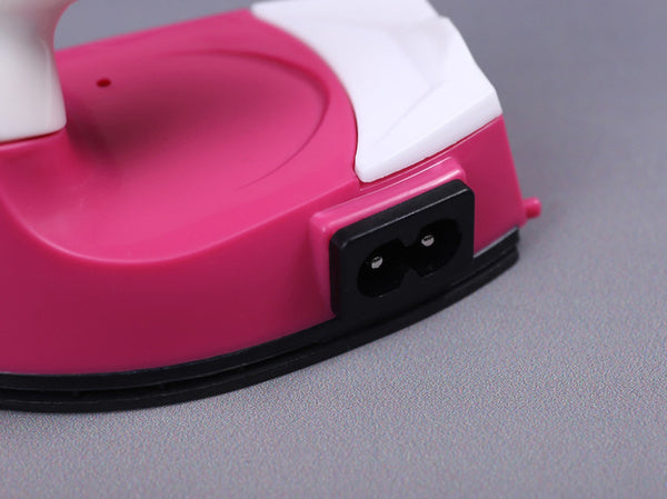 Mini Electric Iron Portable Travel Craft Clothing Sewing Pad Electric Protection Household Cover Iron Supplies