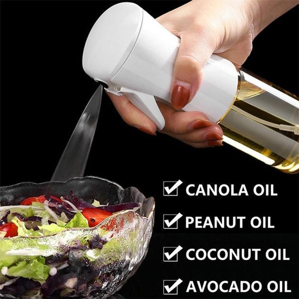 Cooking Oil Sprayer, Plastic Portable Oil Spray Bottle Can Be Filled