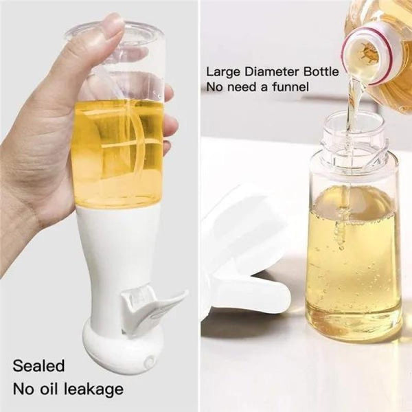 Cooking Oil Sprayer, Plastic Portable Oil Spray Bottle Can Be Filled