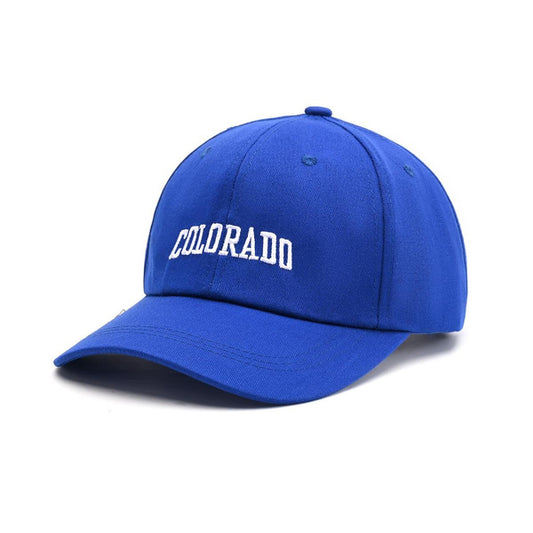 Autumn and Winter Women'S Fashion Trend Retro Letter Embroidery Duckbill Cap Outdoor Sports Travel Men'S Sunshade Baseball Cap