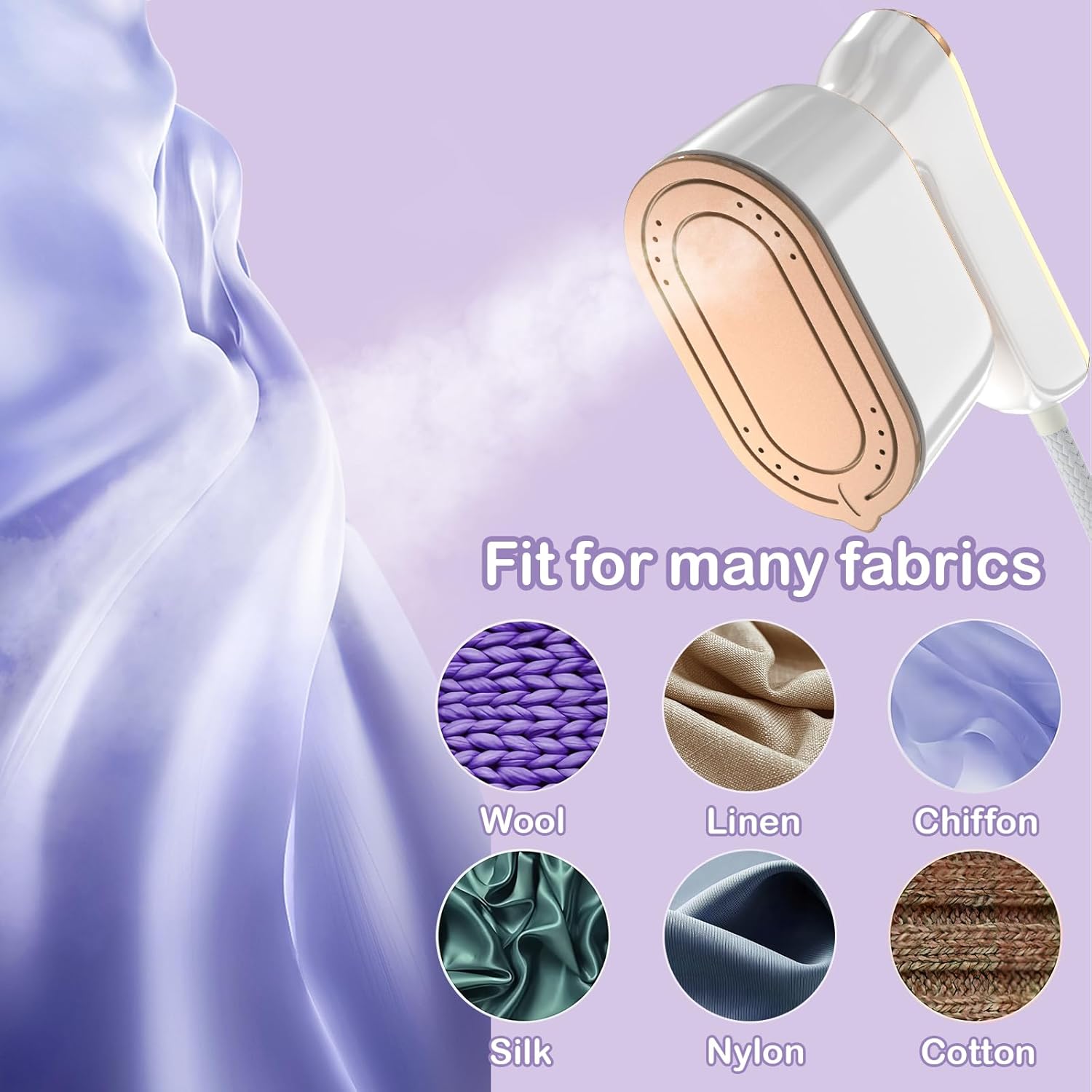 Travel Steamer Iron for Clothes Mini 
